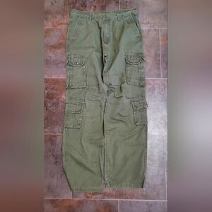 Men's Olive Cargo Pants
